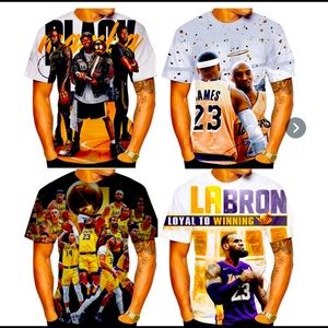 Lebron James X Kobe Lakers Shirts